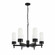 Mid. Chandeliers Glass Up by Maxilite ( 501 | MX 1561-6Y07 Daze ) 