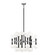Mid. Chandeliers Glass Down by Matteo Lighting ( 423 | C75324BKOP Stellar ) 