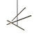 Pendants Geometric/Linear by Kuzco Lighting ( 347 | CH10345-BK-UNV Vega ) 