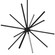 Mid. Chandeliers Starburst by Kuzco Lighting ( 347 | CH14232-BK Sirius Minor ) 