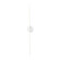 Sconces Single Glass by Kuzco Lighting ( 347 | WS14947-WH Chute ) 