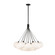 Mid. Chandeliers Glass Down by Kuzco Lighting ( 347 | CH3128-BK/OP Bolla ) 