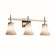 Bathroom Fixtures Three Lights by Justice Designs ( 102 | CLD-8413-20-NCKL-LED3-2100 Clouds ) 