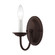 Sconces Single Candle by Livex Lighting ( 107 | 4151-07 Home Basics ) 