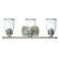 Bathroom Fixtures Three Lights by Livex Lighting ( 107 | 10513-91 Lawrenceville ) 