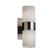 Sconces Single Glass by Justice Designs ( 102 | CLD-8762-10-NCKL-LED2-1400 Clouds ) 