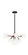 Mid. Chandeliers Starburst by Matteo Lighting ( 423 | C83008AGOP Novu ) 