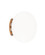 Sconces Single Glass by Matteo Lighting ( 423 | WX12111AGOP Mayu ) 