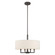 Mini Chandeliers Drum Shade by Livex Lighting ( 107 | 42604-92 Monroe ) 