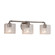 Bathroom Fixtures Three Lights by Justice Designs ( 102 | FSN-8463-55-SEED-NCKL-LED3-2100 Fusion ) 