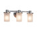 Bathroom Fixtures Three Lights by Justice Designs ( 102 | FSN-8513-10-FRCR-CROM-LED3-2100 Fusion ) 
