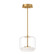 Mini Pendants Glass Down by Kuzco Lighting ( 347 | PD70610-CL/BG-UNV Enkel ) 