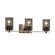 Bathroom Fixtures Three Lights by Justice Designs ( 102 | MSH-8443-10-BRSS Wire Mesh ) 