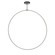 Pendants Ring/Halo by Kuzco Lighting ( 347 | PD82572-BK-UNV-010 Cirque ) 