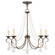 Mid. Chandeliers Candle by Livex Lighting ( 107 | 6515-71 Pennington ) 