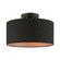 Semi-Flush Mts. Drum Shade by Livex Lighting ( 107 | 45613-04 Sentosa ) 
