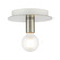 Flush Mounts Exposed Lamps by Livex Lighting ( 107 | 45871-91 Hillview ) 