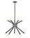 Mid. Chandeliers Starburst by Lark ( 531 | 83855BK Axton ) 