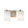 Bathroom Fixtures Two Lights by Justice Designs ( 102 | FSN-8442-10-RBON-NCKL-LED2-1400 Fusion ) 