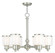 Mid. Chandeliers Glass Up by Livex Lighting ( 107 | 40206-91 Middlebush ) 