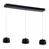 Linear/Island 3 Light Bar by Justice Designs ( 102 | NSH-8115-MBLK Frascati ) 