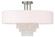 Semi-Flush Mts. Drum Shade by Livex Lighting ( 107 | 51029-91 Carlisle ) 