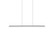 Linear/Island Geometric/Linear by Kuzco Lighting ( 347 | LP14935-BK Chute ) 