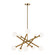Mid. Chandeliers Starburst by Matteo Lighting ( 423 | C64610AGOP Matchstix ) 