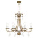 Mid. Chandeliers Candle by Livex Lighting ( 107 | 40878-48 Daphne ) 