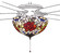 Fans Light Kits by Meyda Tiffany ( 57 | 27458 Renaissance Rose ) 
