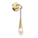 Sconces Single Glass by Kanova & Co. ( 508 | KWS3104-1BS Alya ) 