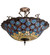 Semi-Flush Mts. Bowl Style by Meyda Tiffany ( 57 | 197238 Peacock Feather ) 