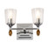 Bathroom Fixtures Two Lights by Lucas + McKearn ( 175 | BB1022PC-2-F1G Vetiver ) 