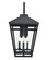 Exterior Wall Mount by Millennium ( 59 | 82104-TBK Seager ) 