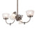 Mid. Chandeliers Glass Down by Meyda Tiffany ( 57 | 278110 Revival ) 