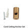 Specialty Items Fixture Accents/Parts by Maxilite ( 501 | SH-18 Swag Hook ) 