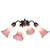 Fans Light Kits by Meyda Tiffany ( 57 | 261502 Pink ) 