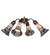 Fans Light Kits by Meyda Tiffany ( 57 | 261521 Stained Glass Pond Lily ) 