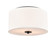 Flush Mounts Drum Shade by Millennium ( 59 | 41002-MB Guyten ) 
