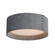 Flush Mounts Drum Shade by Maxim ( 16 | 10220GY Prime ) 