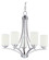 Mid. Chandeliers Glass Up by Maxim ( 16 | 20035SWSN Deven ) 