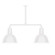 Exterior Hanging by Montclair Light Works ( 518 | MSD116-44-T48-G05 Deep Bowl ) 