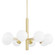 Mid. Chandeliers Glass Down by Mitzi ( 428 | H105808-AGB Stella ) 