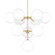 Mid. Chandeliers Glass Down by Mitzi ( 428 | H122810-AGB Ashleigh ) 