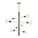 Mid. Chandeliers Glass Down by Mitzi ( 428 | H178808-AGB/BK Astrid ) 