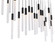 Linear/Island 4 Light + by Modern Forms ( 281 | PD-35623L-BK Magic ) 