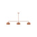 Linear/Island 3 Light Bar by Montclair Light Works ( 518 | MSN419-19 Axis ) 