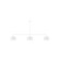 Linear/Island 3 Light Bar by Montclair Light Works ( 518 | MSN419-44 Axis ) 