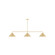 Linear/Island 3 Light Bar by Montclair Light Works ( 518 | MSN422-17 Pinnacle ) 