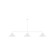 Linear/Island 3 Light Bar by Montclair Light Works ( 518 | MSN422-44 Pinnacle ) 